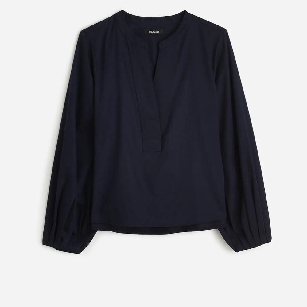 Madewell V-Neck Long-Sleeve Top